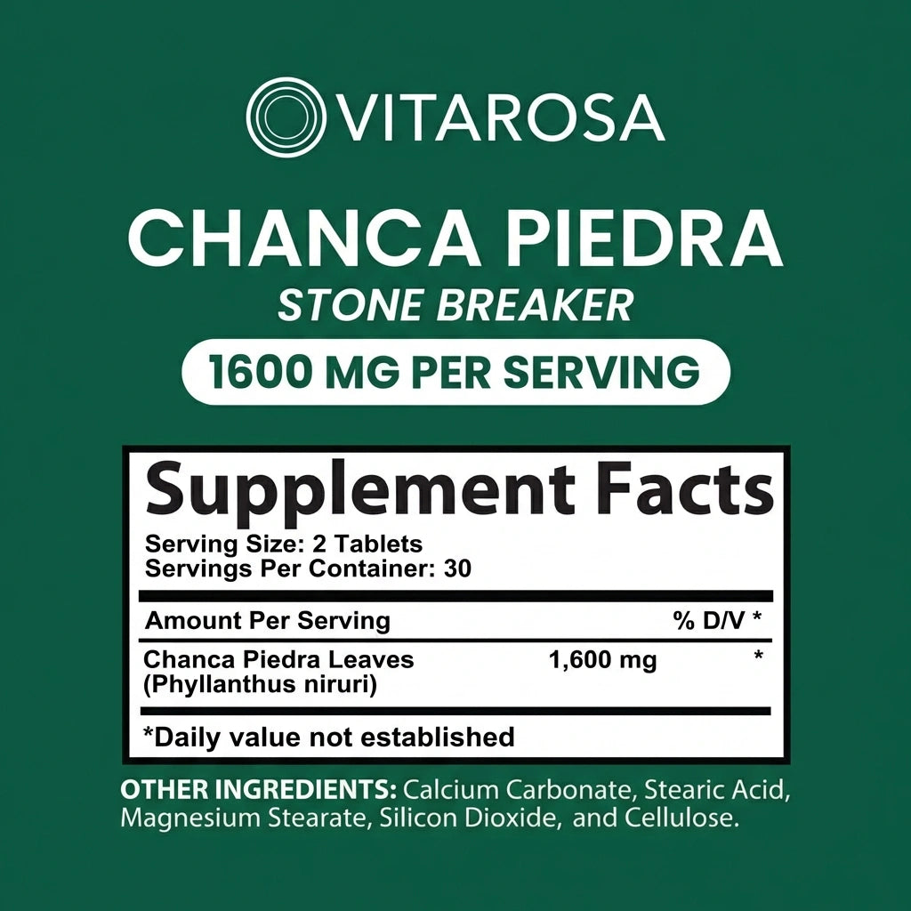 Chanca Piedra Capsules (1,600mg)